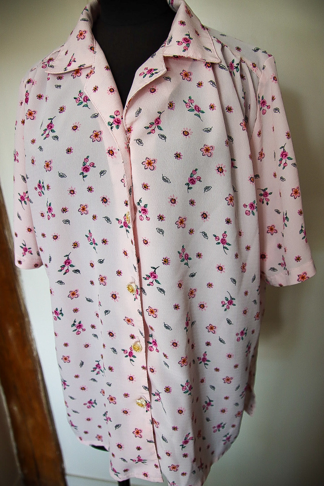 Chemise florale vintage