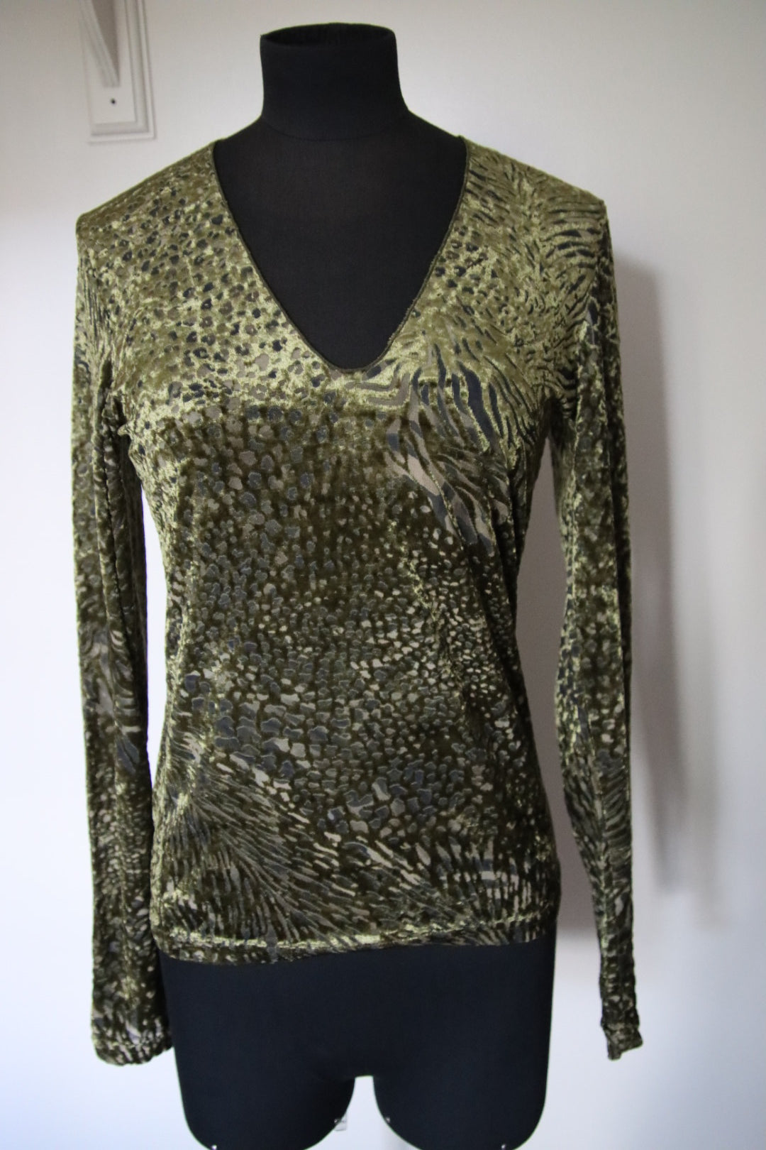 Top en velour et en mesh vintage - Foxyfrip