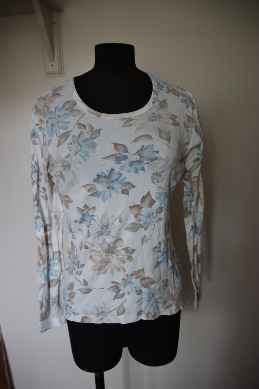 Top manches longues fleuri vintage - Foxyfrip