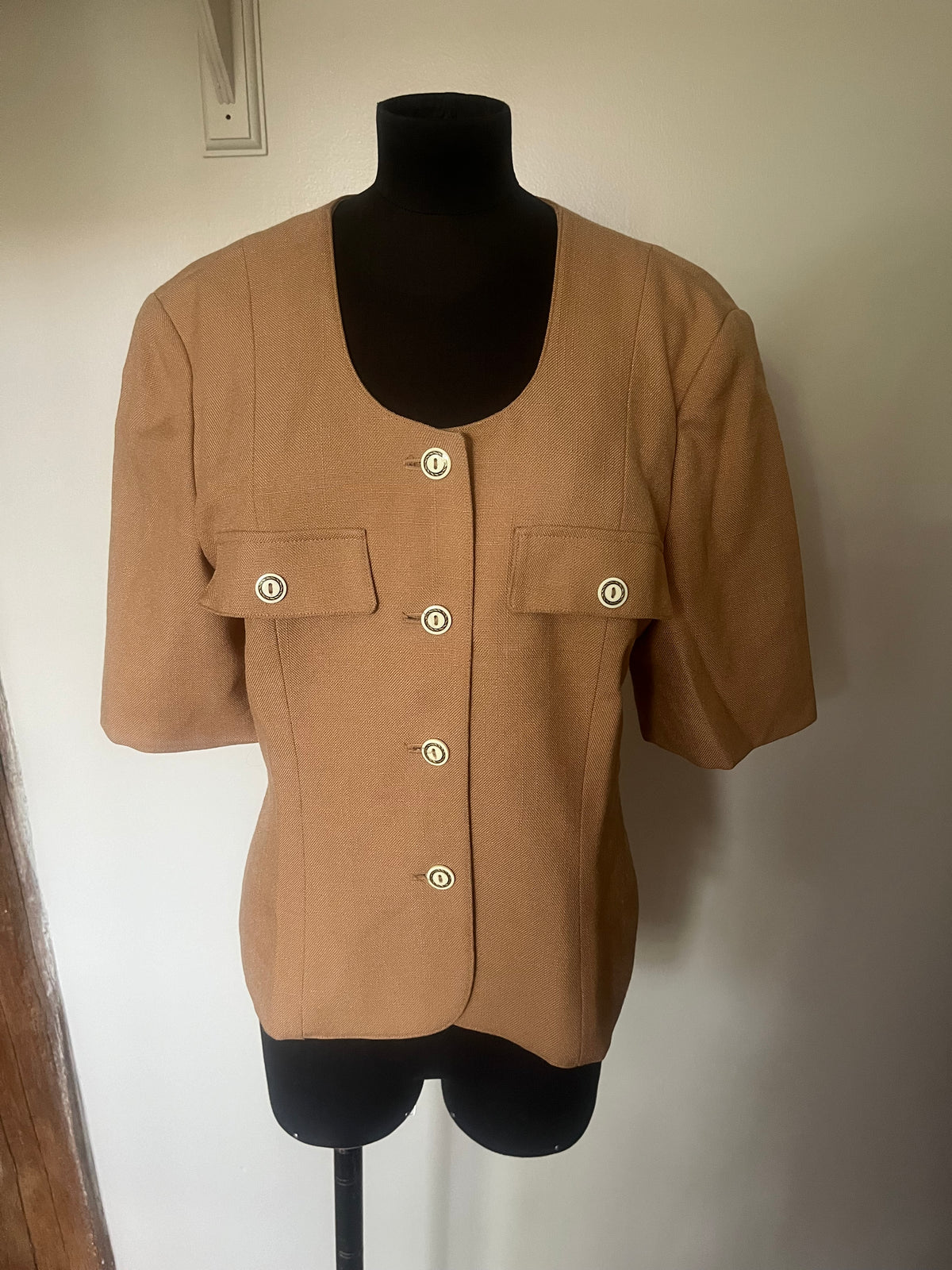 Blazer manches courtes vintage - Foxyfrip