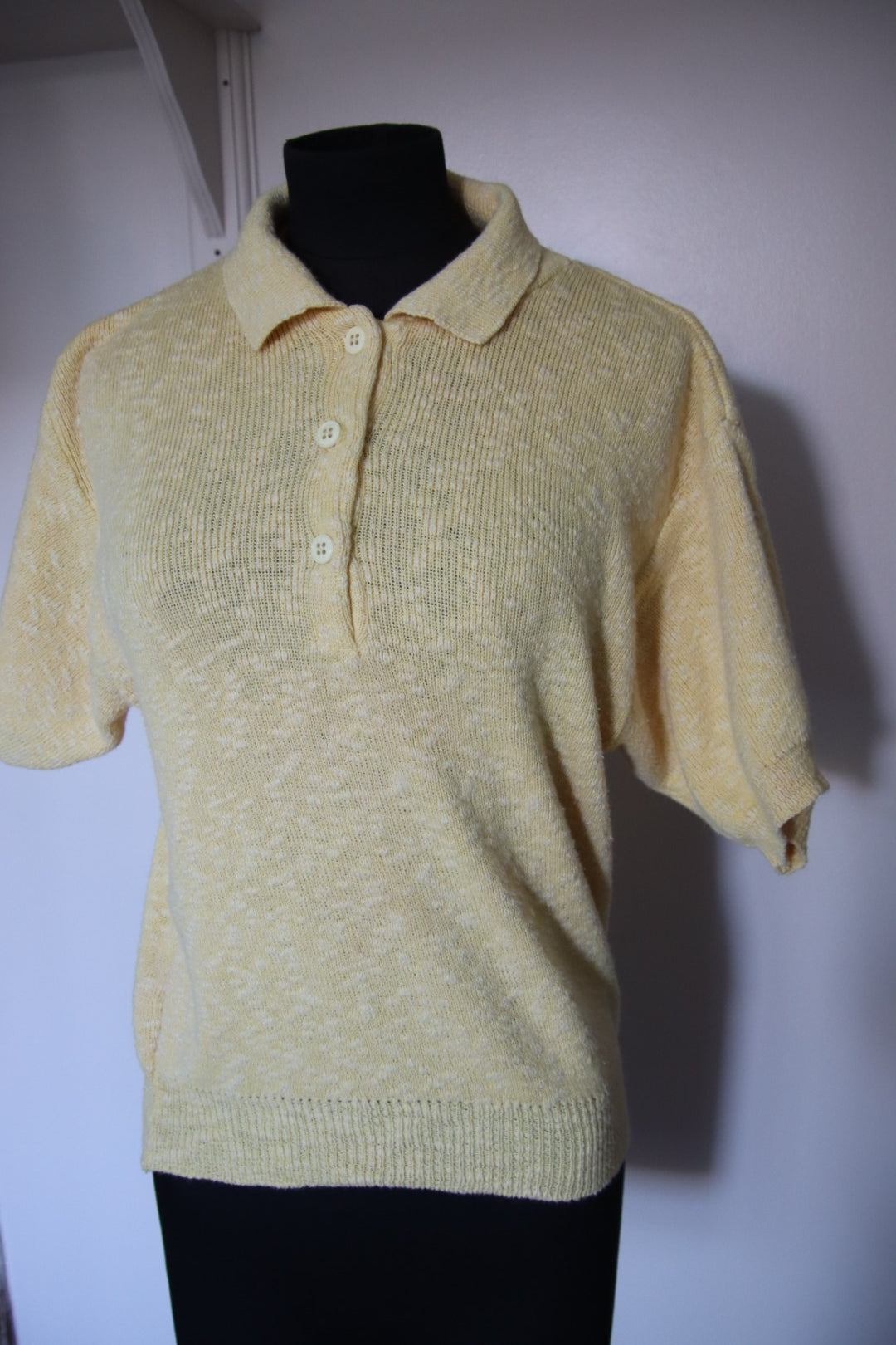 Polo jaune vintage - Foxyfrip