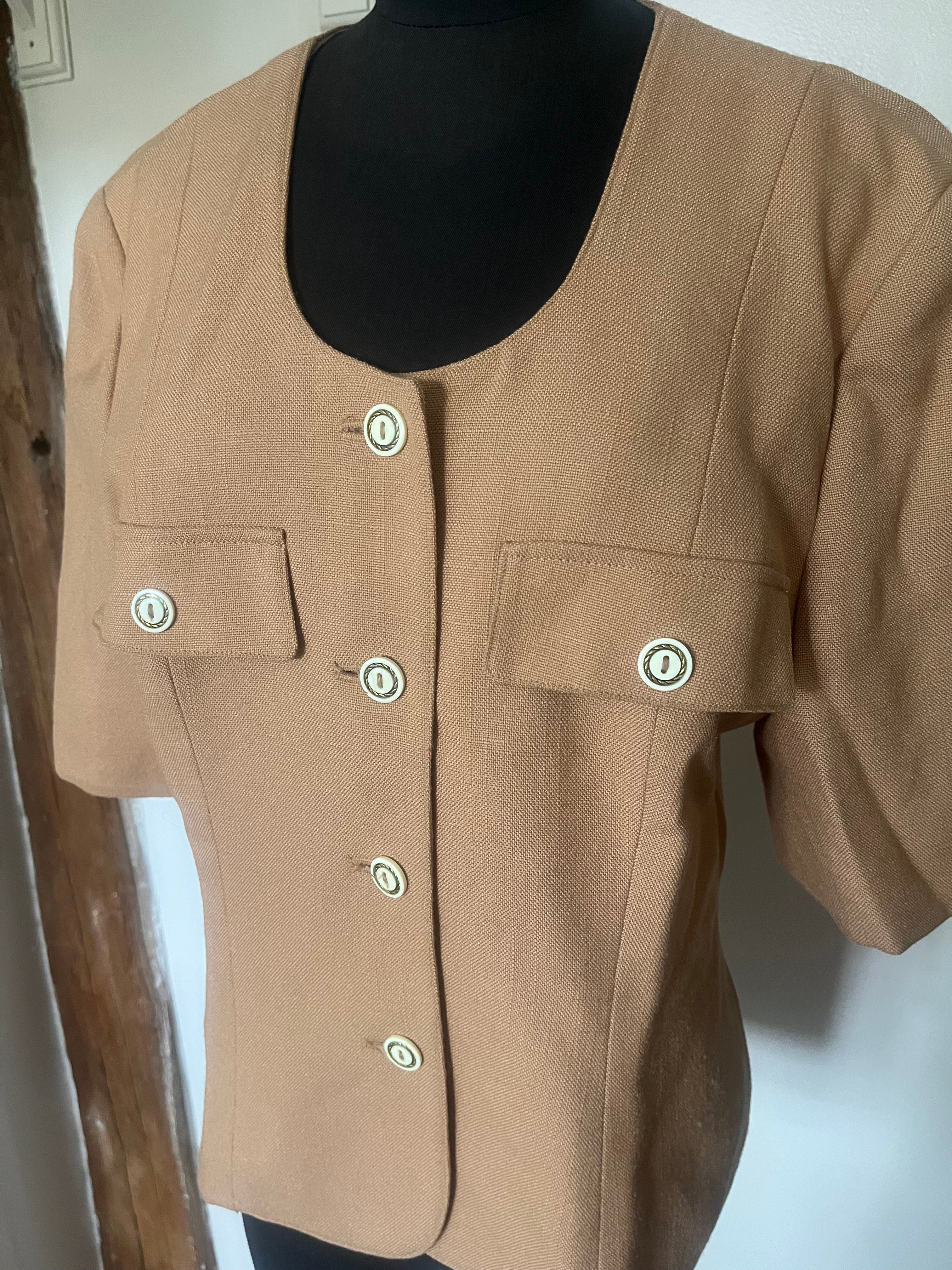 Blazer manches courtes vintage - Foxyfrip