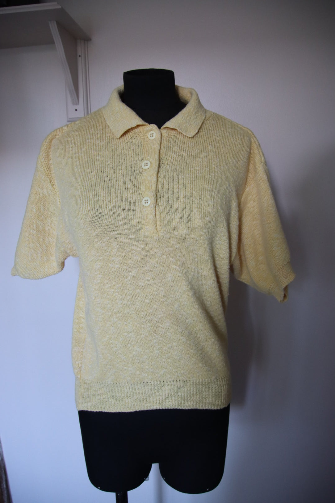 Polo jaune vintage - Foxyfrip