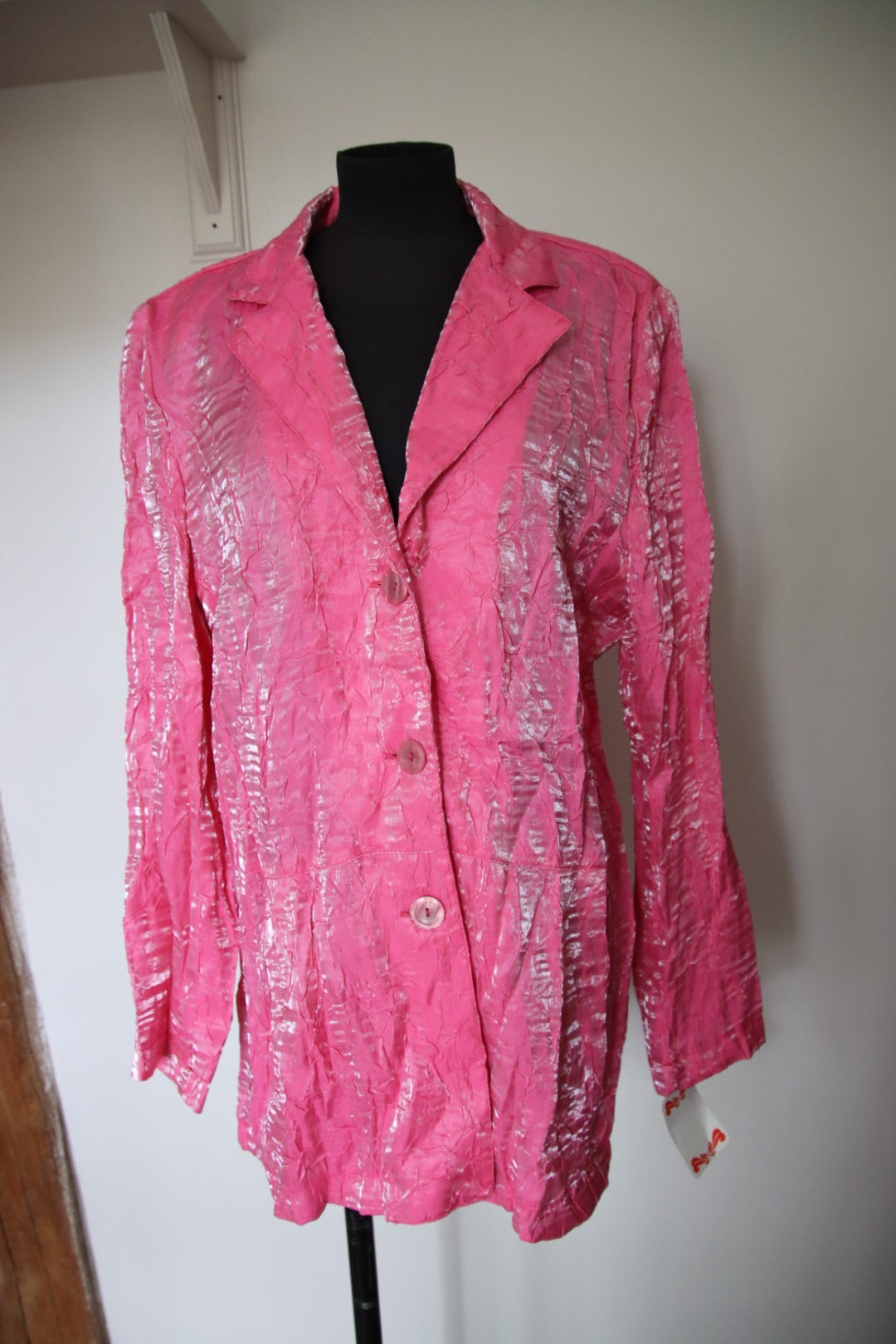 Blazer léger rose vintage - Foxyfrip