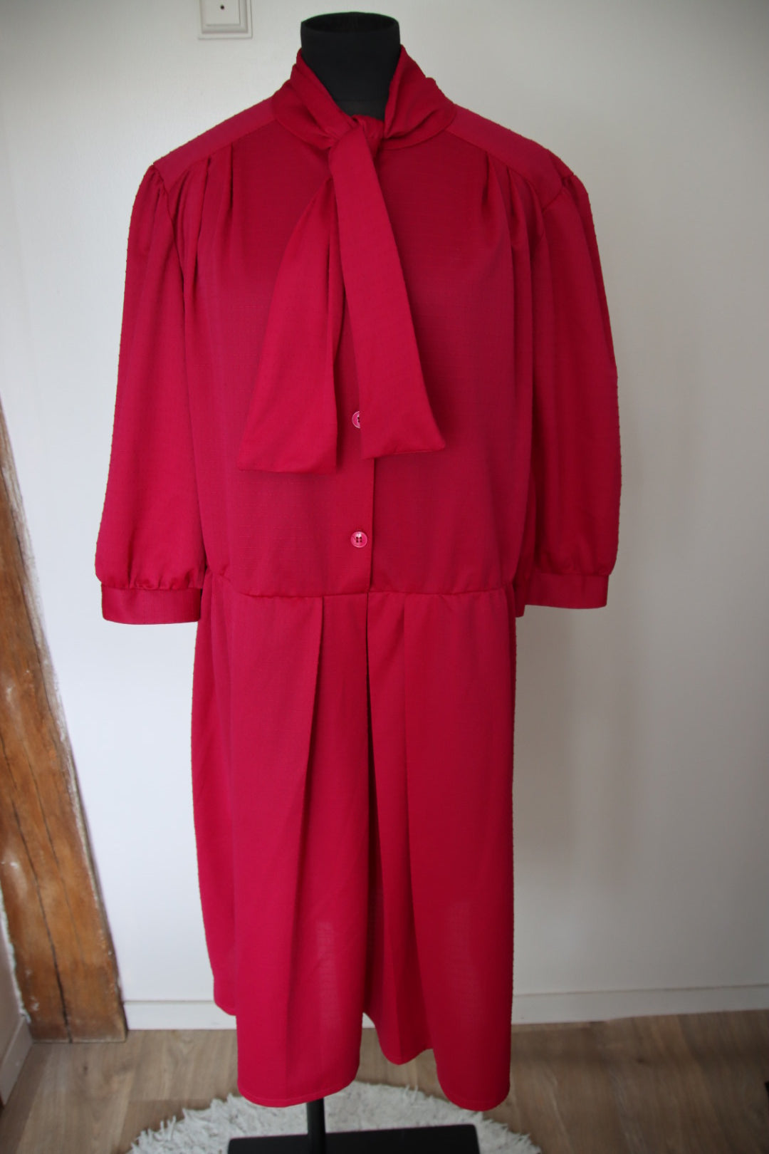 Robe rose vintage