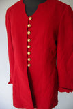 Blazer rouge vintage